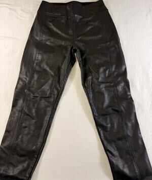 Vylette High Rise Ponte Legging Women's Size Smal Skinniest Black Pockets